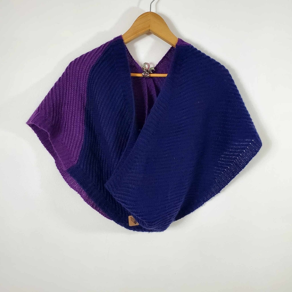 The North Face Hudson Blue & Purple Scarf